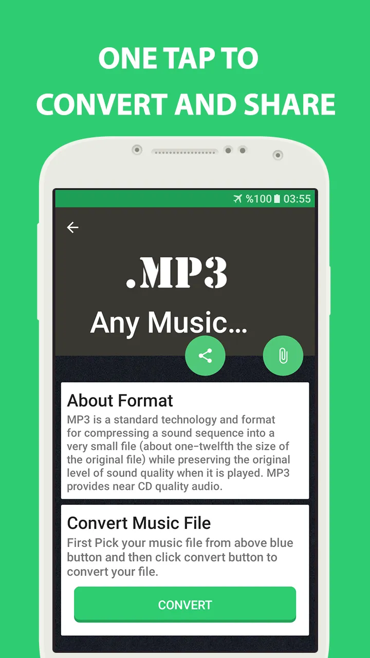 Music Format Converter Pro | Indus Appstore | Screenshot