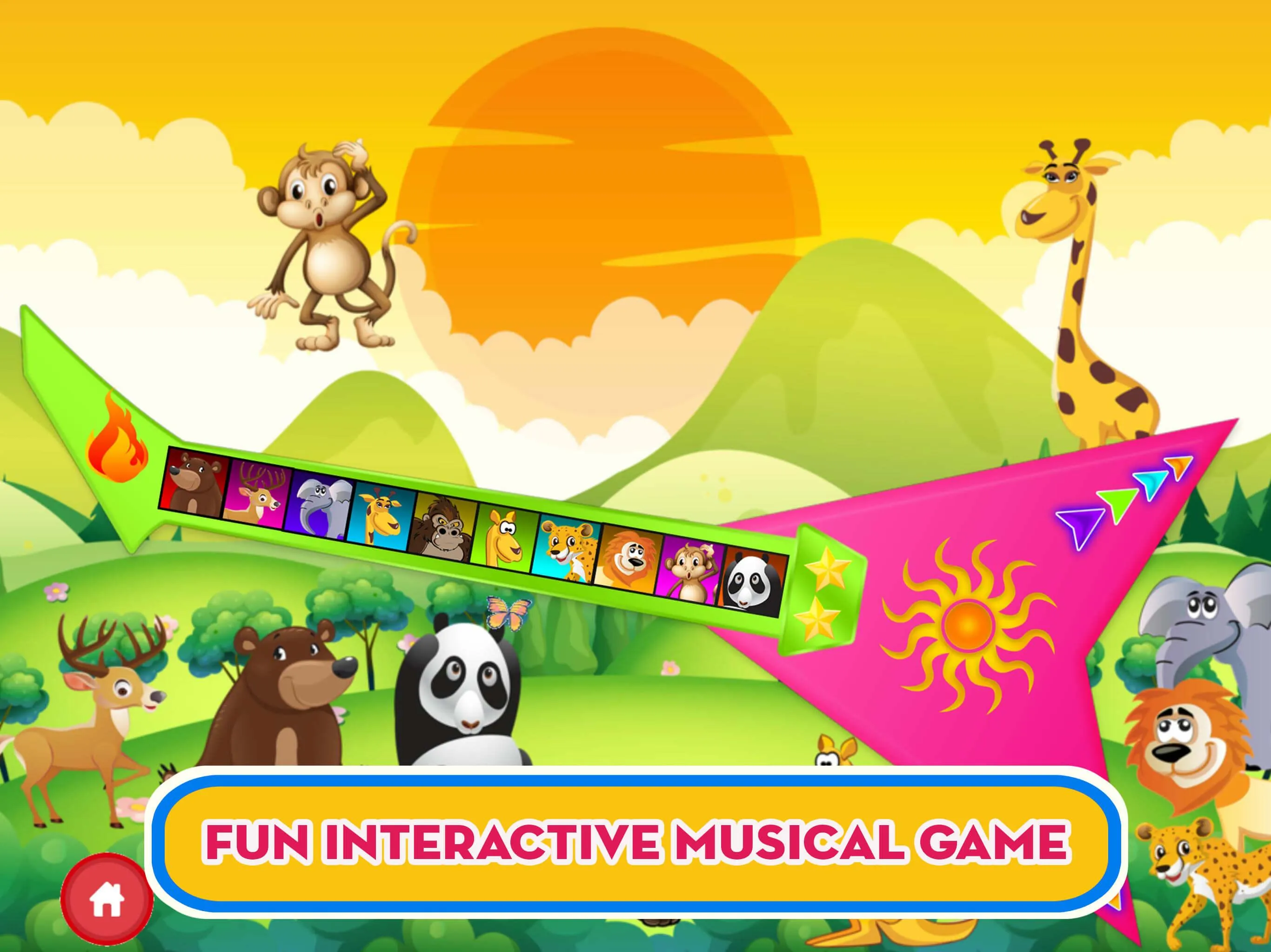 Baby Fun Guitar Animal Noises | Indus Appstore | Screenshot