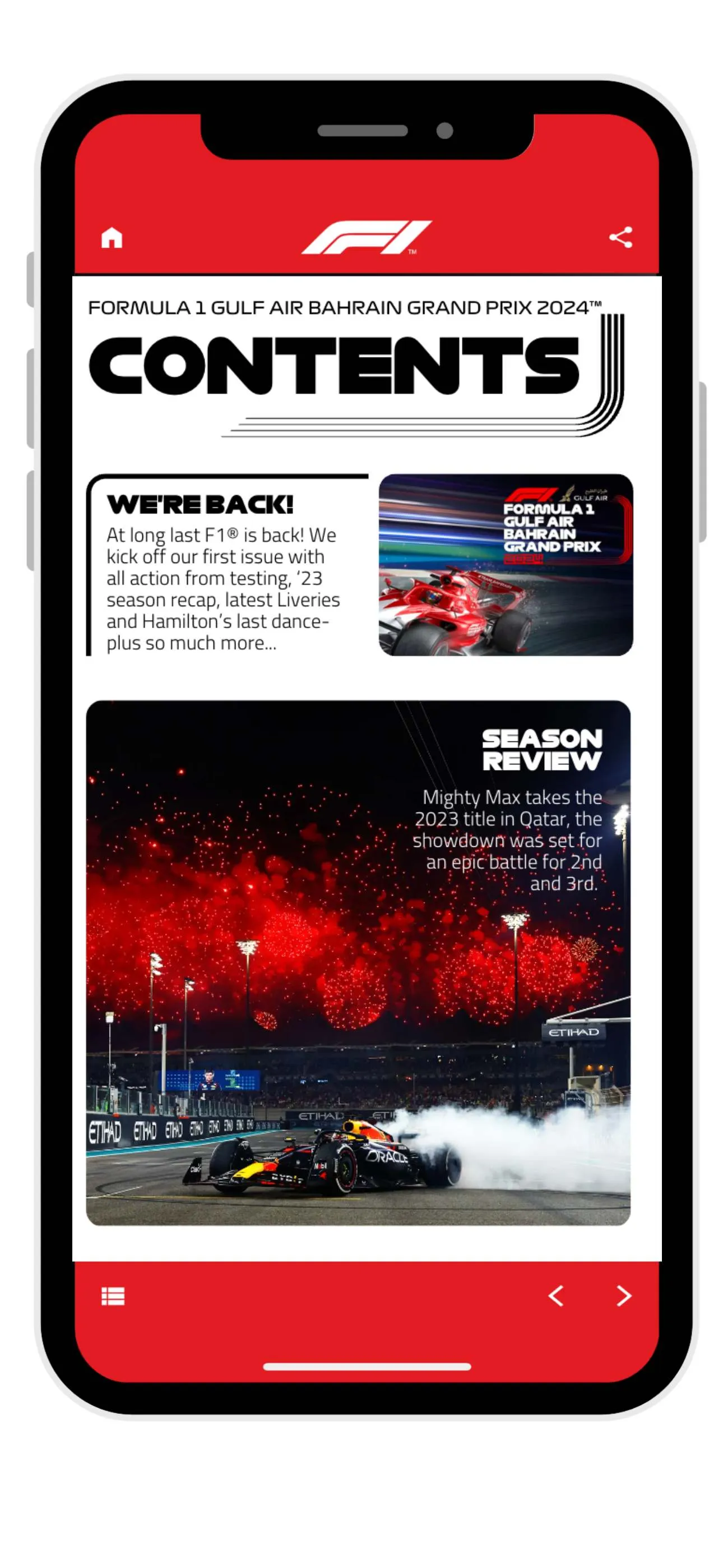 F1® Race Programme 2024 | Indus Appstore | Screenshot