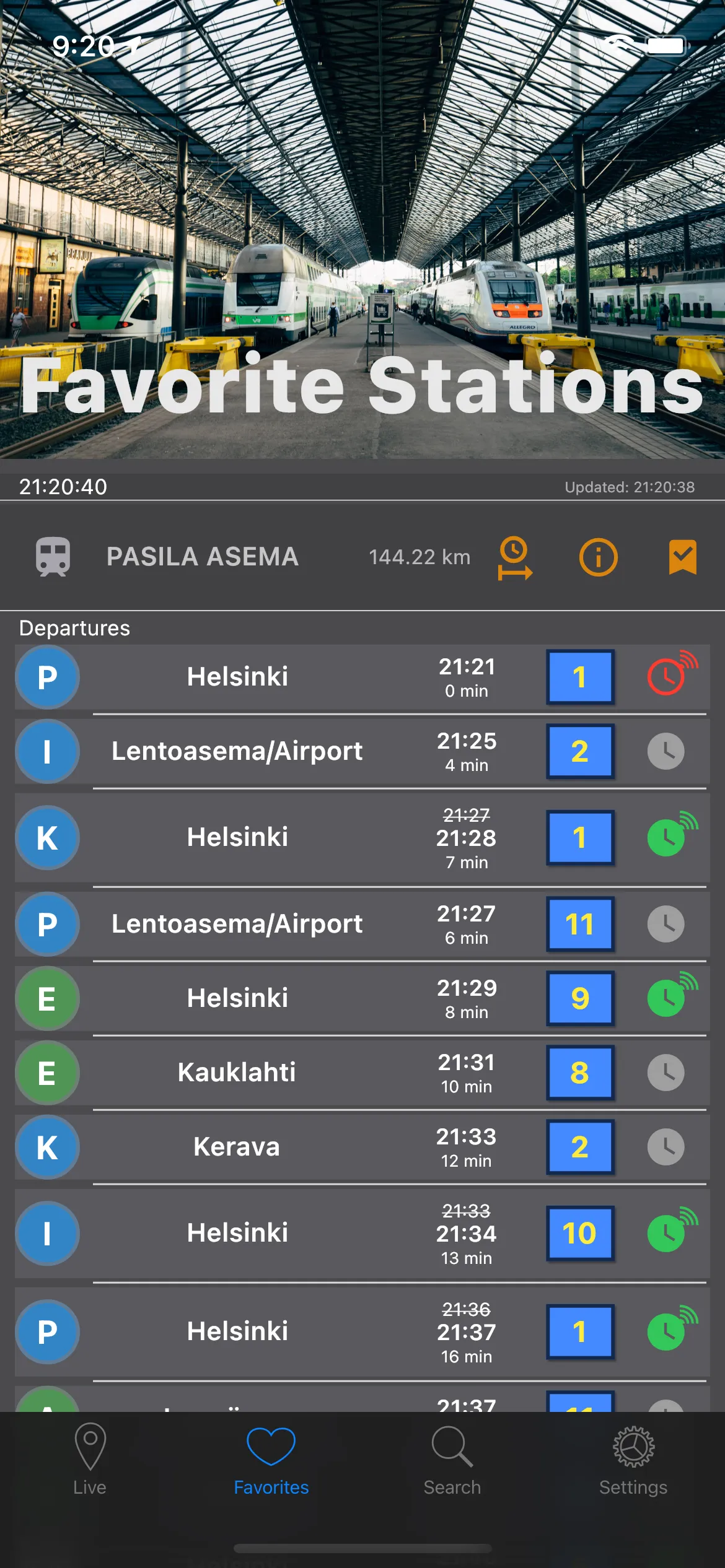 JunatNyt - Trains in Finland | Indus Appstore | Screenshot