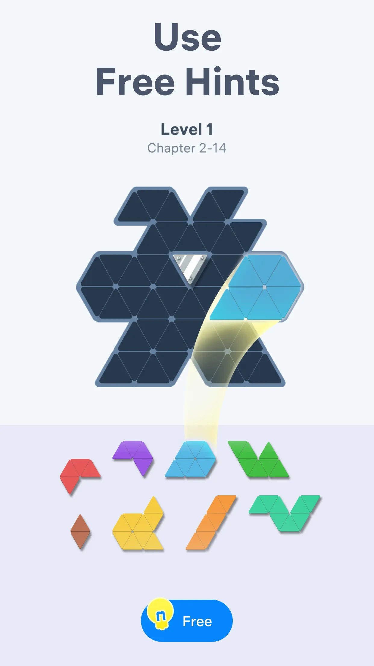 Triangle Tangram: Block Puzzle | Indus Appstore | Screenshot