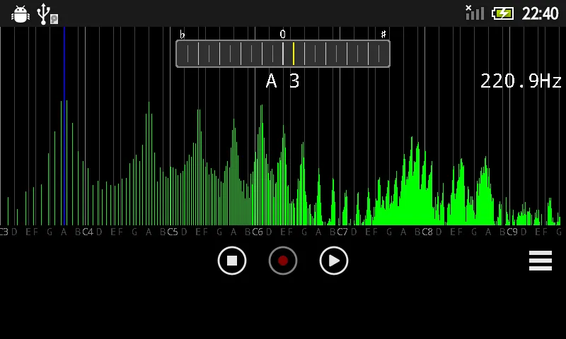 Audio Spectrum Monitor | Indus Appstore | Screenshot