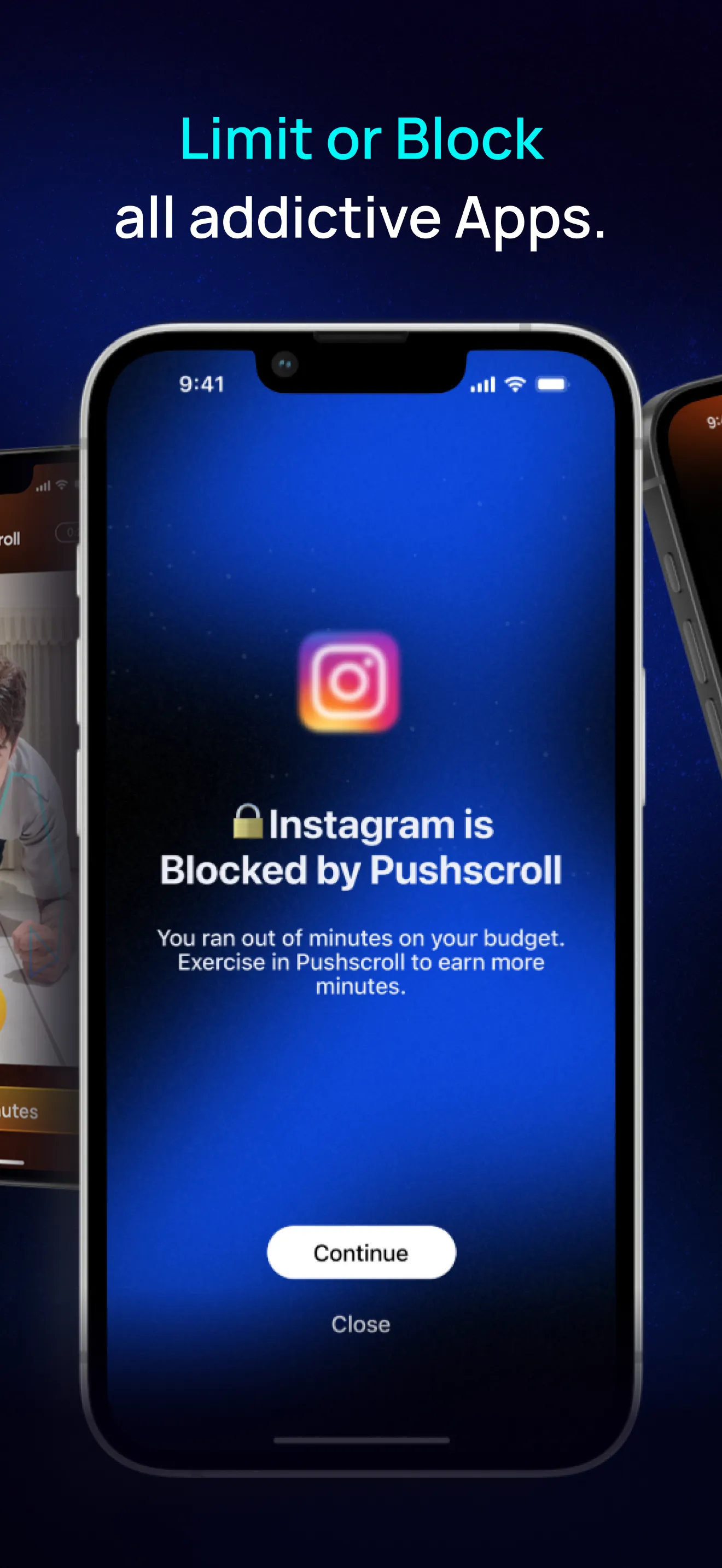Pushscroll: Screen-Time Gym | Indus Appstore | Screenshot