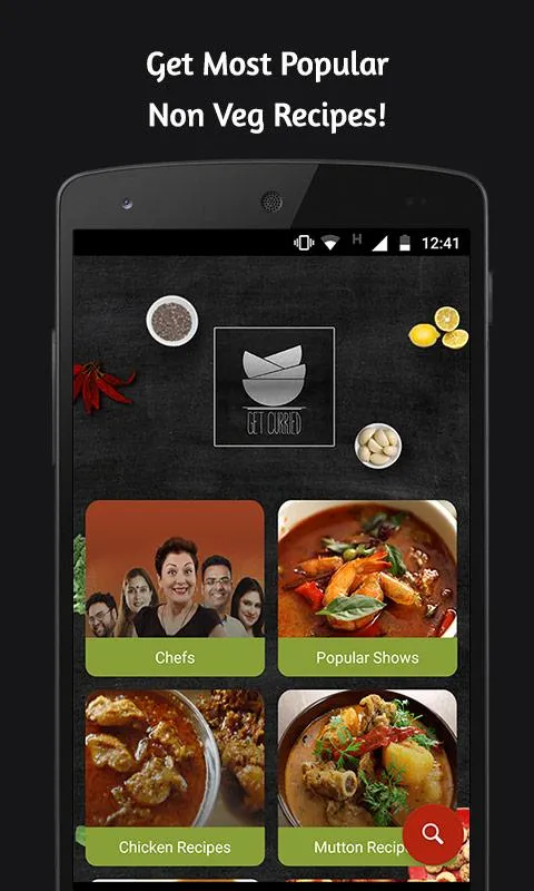 Get Curried – Veg & Non Veg Re | Indus Appstore | Screenshot