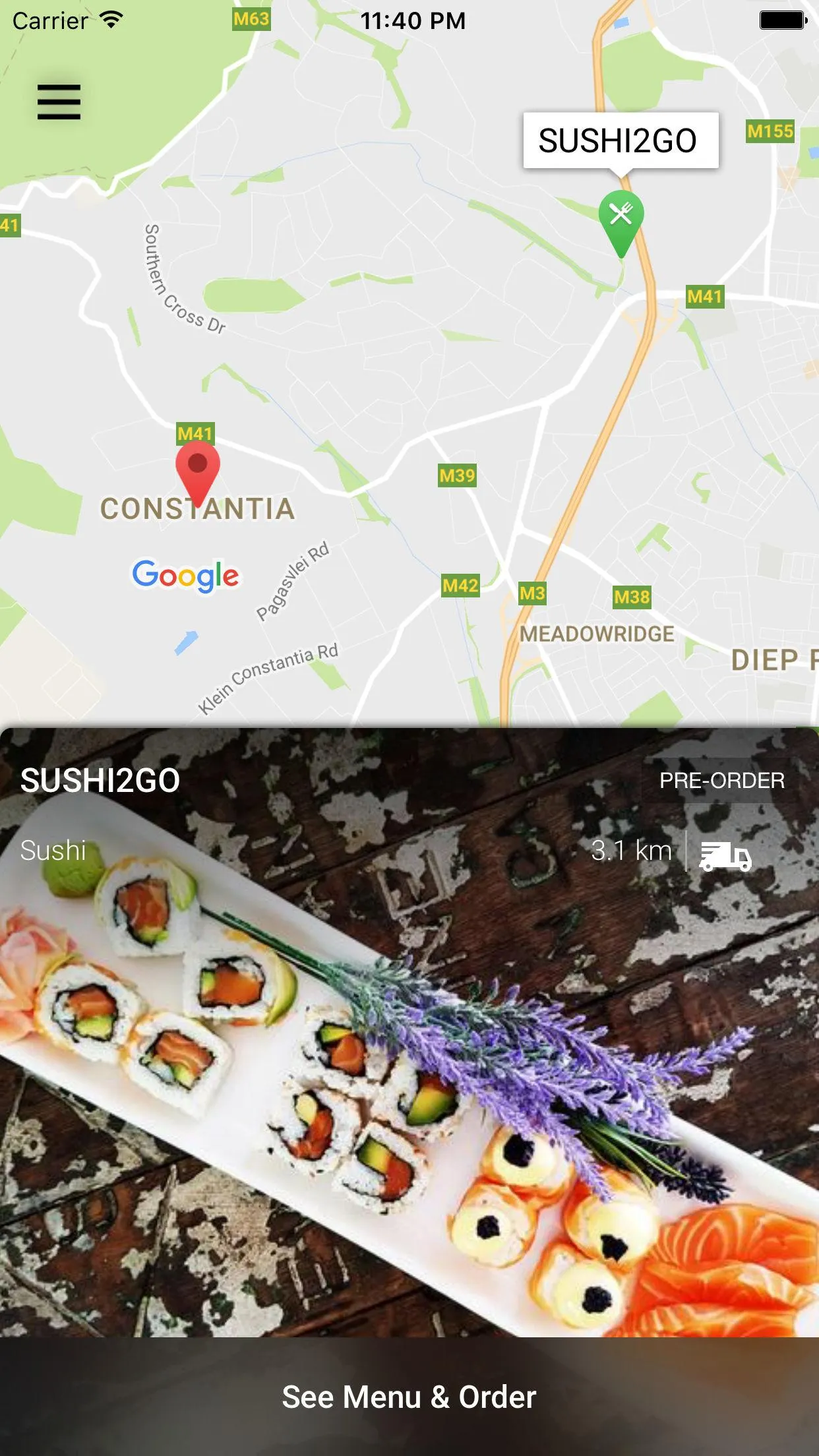 SUSHI2GO ZA | Indus Appstore | Screenshot