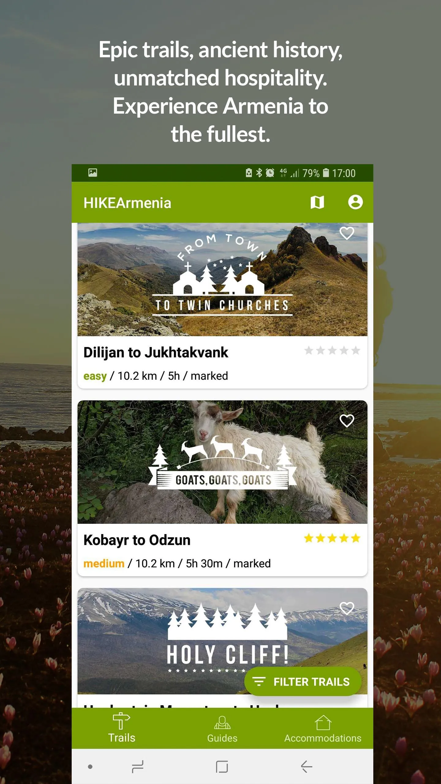 HIKEArmenia | Indus Appstore | Screenshot