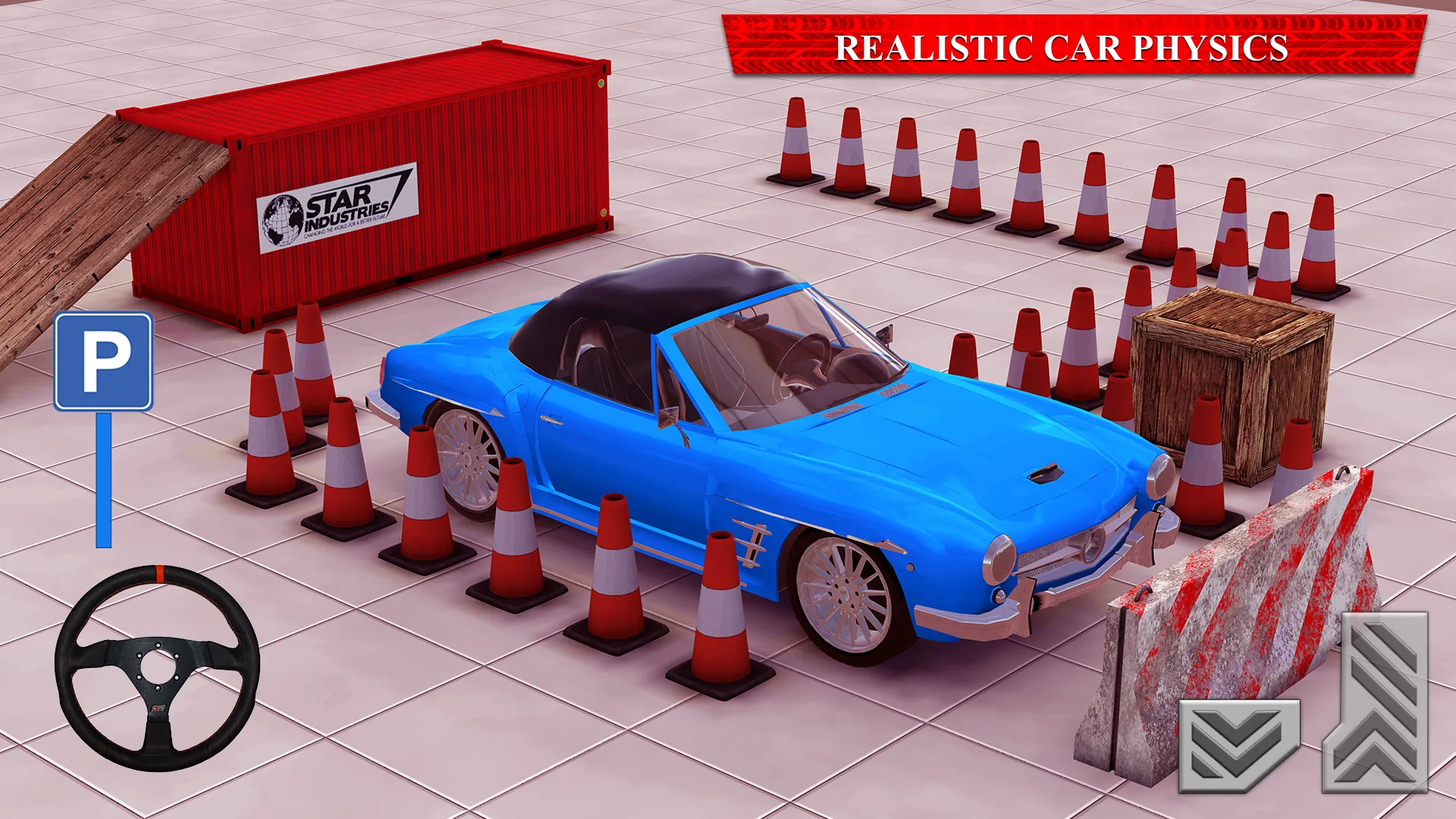 Classic Car Parking 3D | Indus Appstore | Screenshot