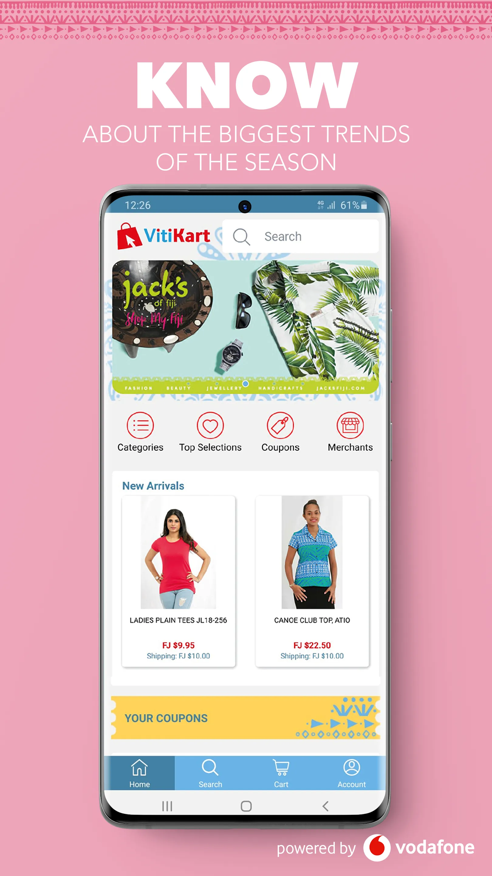 VitiKart - Vodafone Fiji's Onl | Indus Appstore | Screenshot