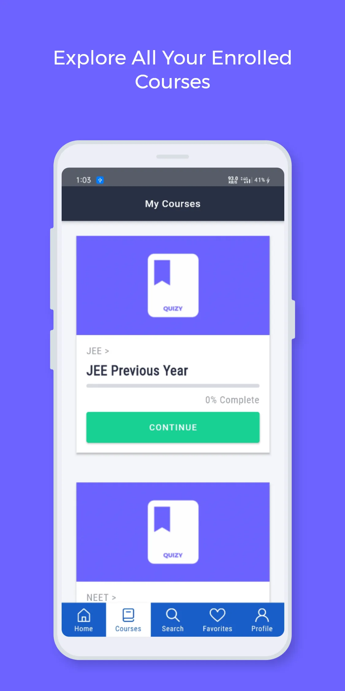 CourseCenter - NEET, JEE, GTU | Indus Appstore | Screenshot