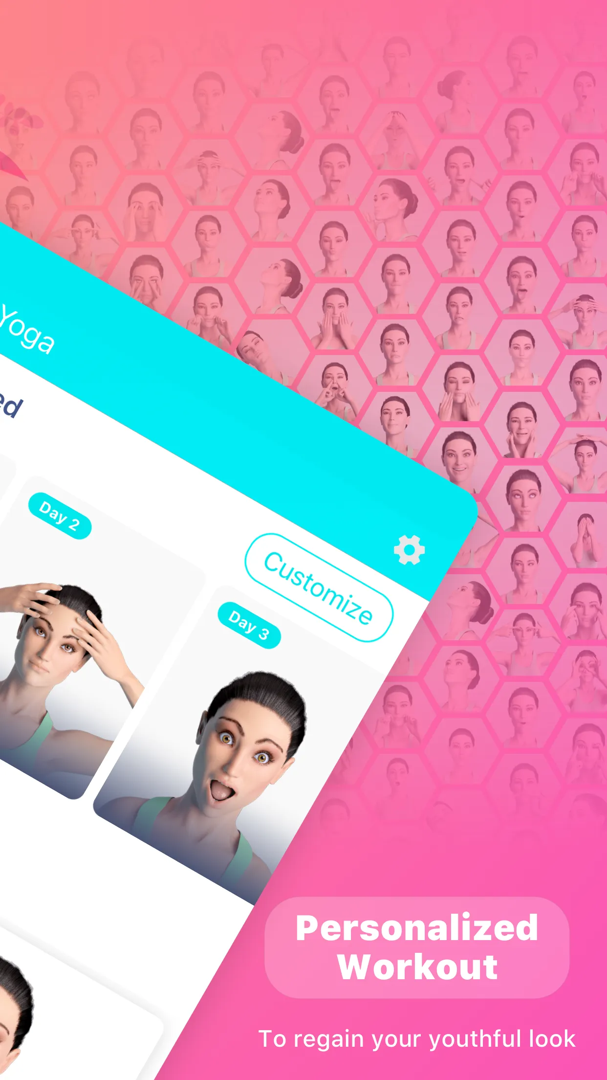 Facial Yoga Guru -Face Fitness | Indus Appstore | Screenshot