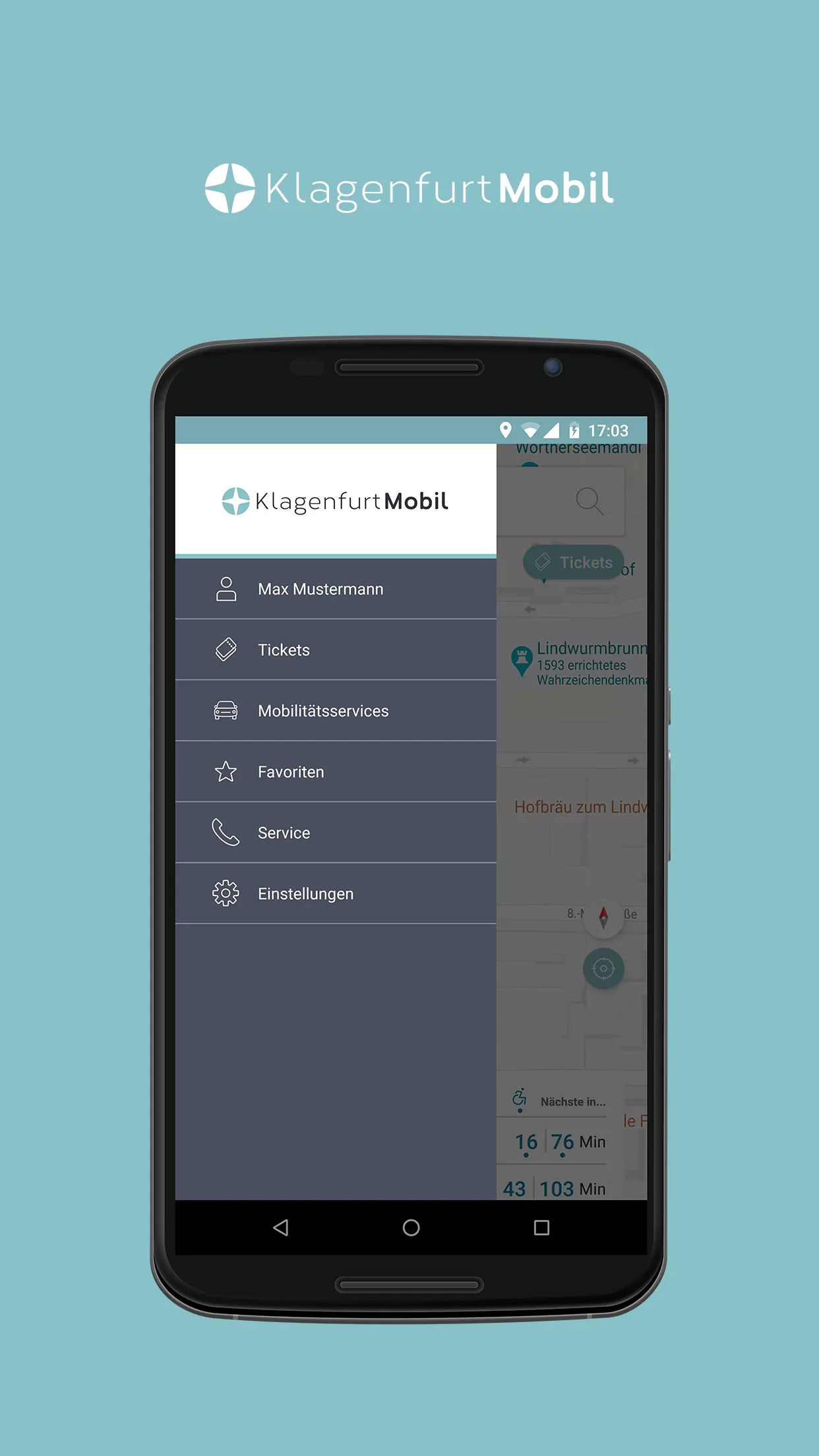 KlagenfurtMobil | Indus Appstore | Screenshot