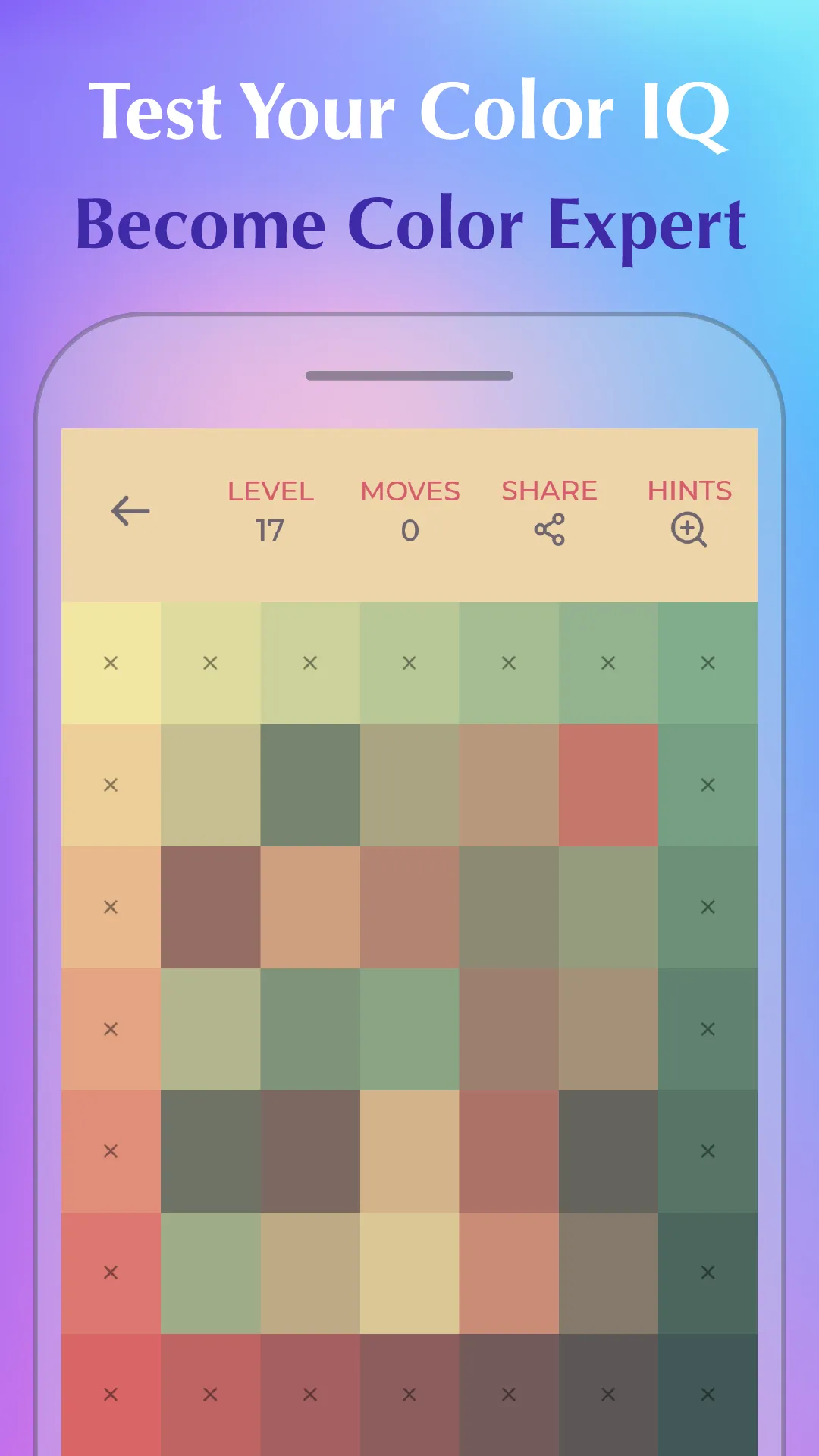 Color Puzzle:Offline Hue Games | Indus Appstore | Screenshot