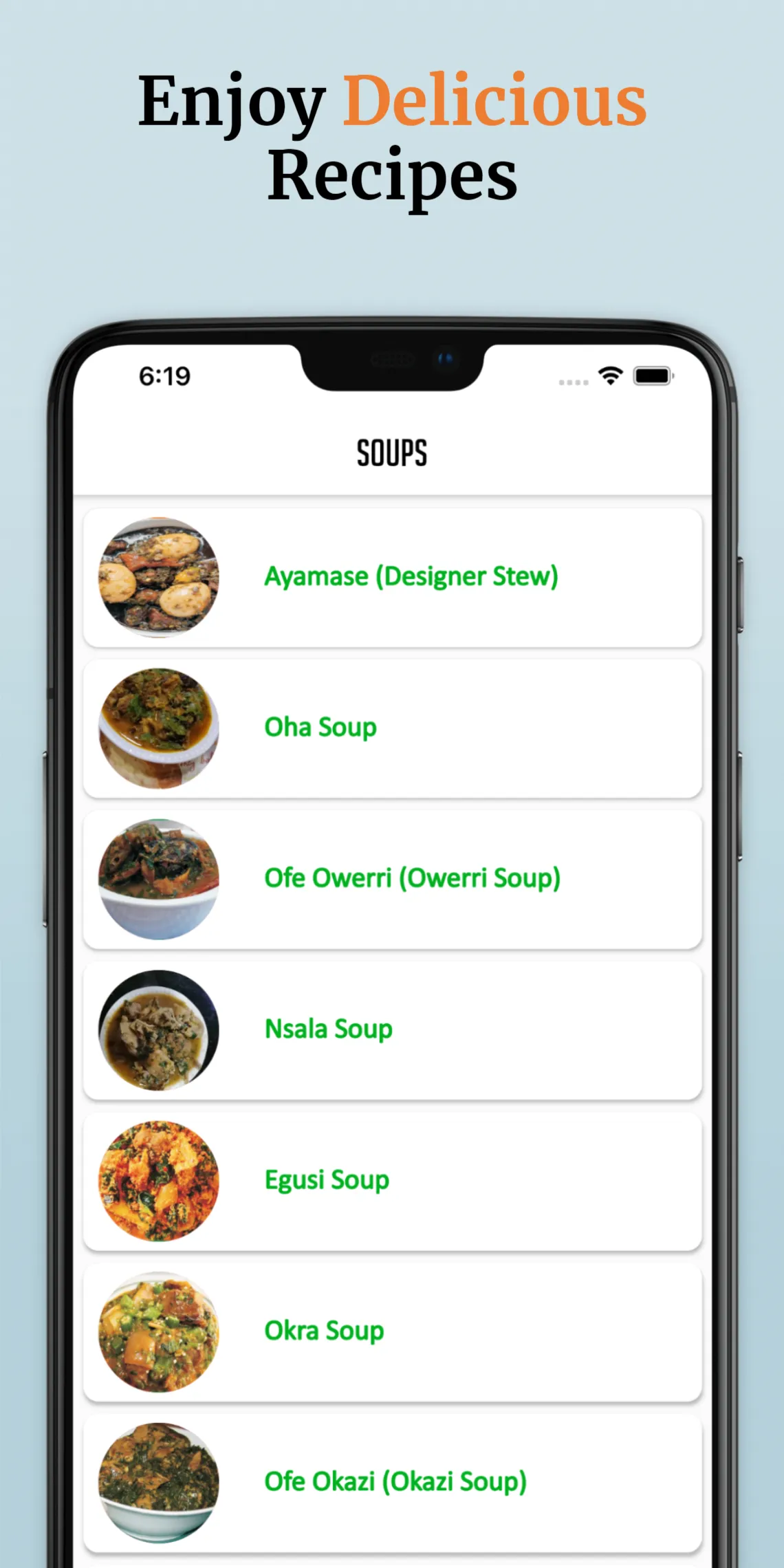 Authentic Nigerian Food Recipe | Indus Appstore | Screenshot