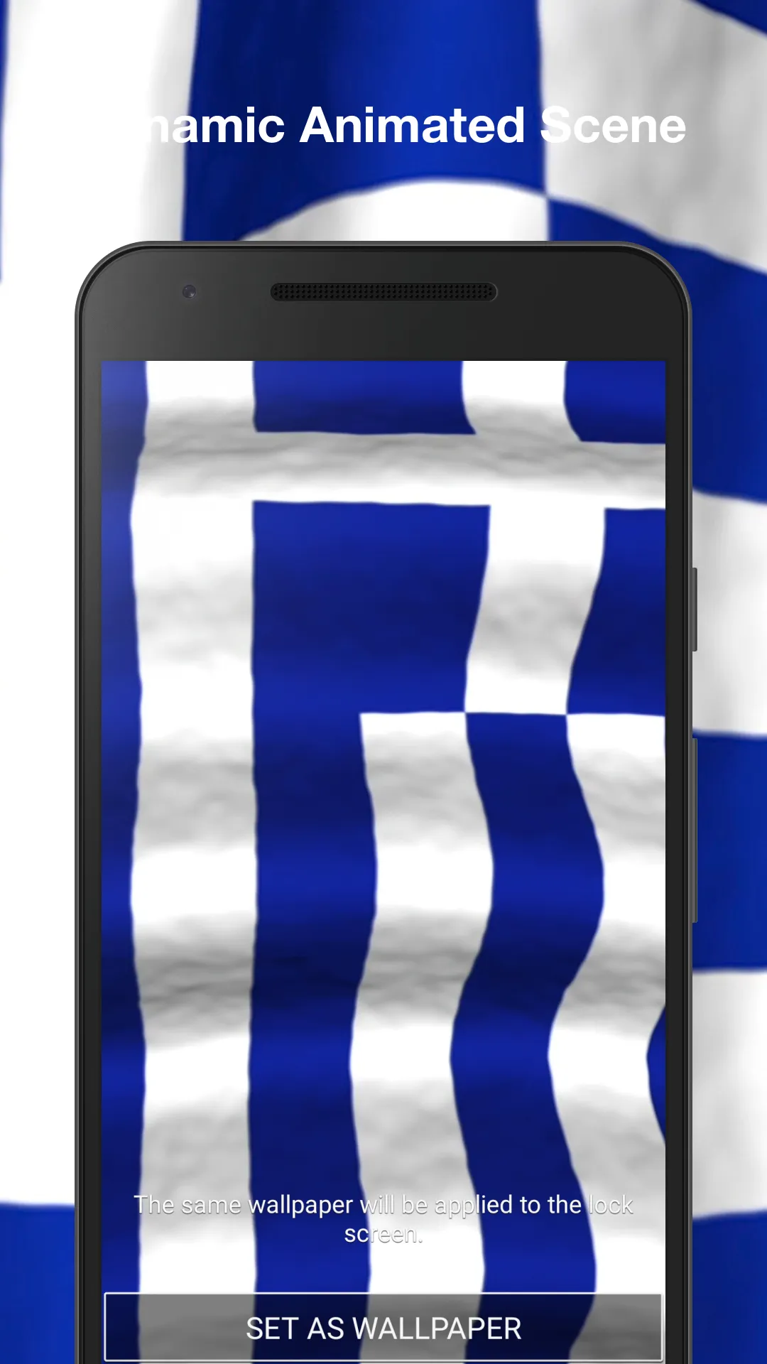 3d Greece Flag Live Wallpaper | Indus Appstore | Screenshot