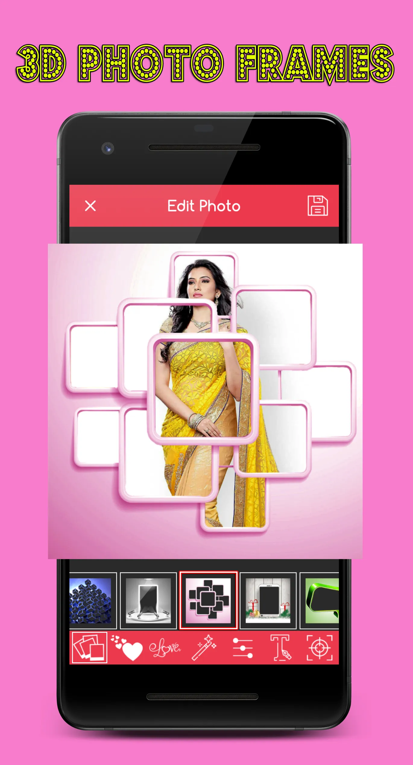 3D Photo Maker | Indus Appstore | Screenshot