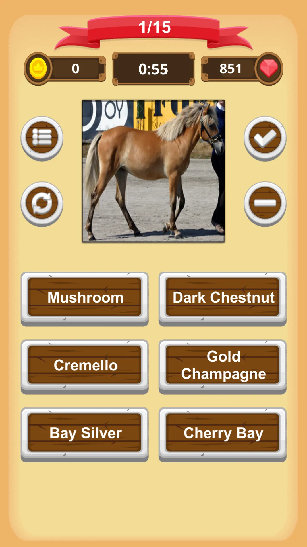 Horse Coat Colors Quiz | Indus Appstore | Screenshot