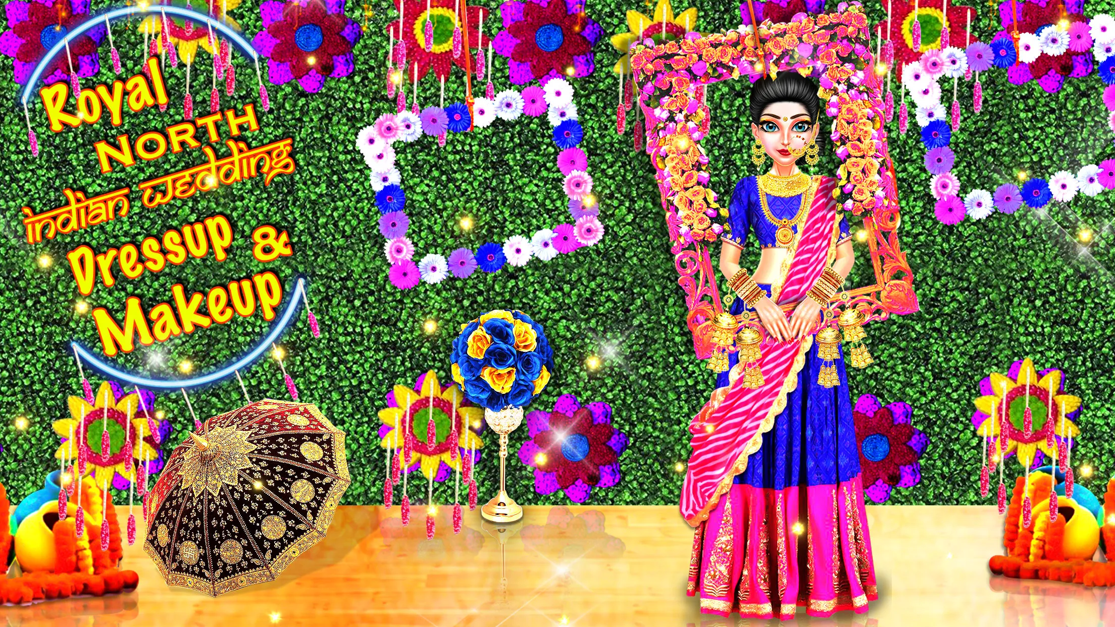 Indian Wedding Game - Makeup | Indus Appstore | Screenshot