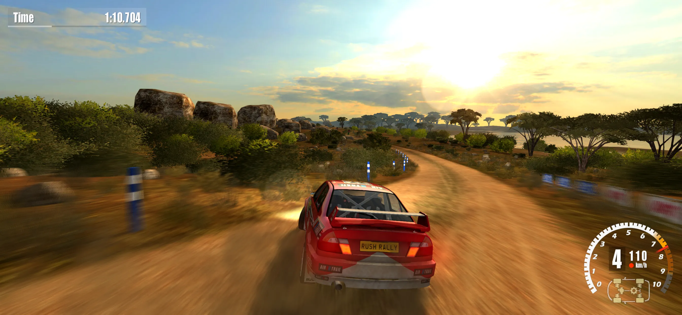 Rush Rally 3 Demo | Indus Appstore | Screenshot