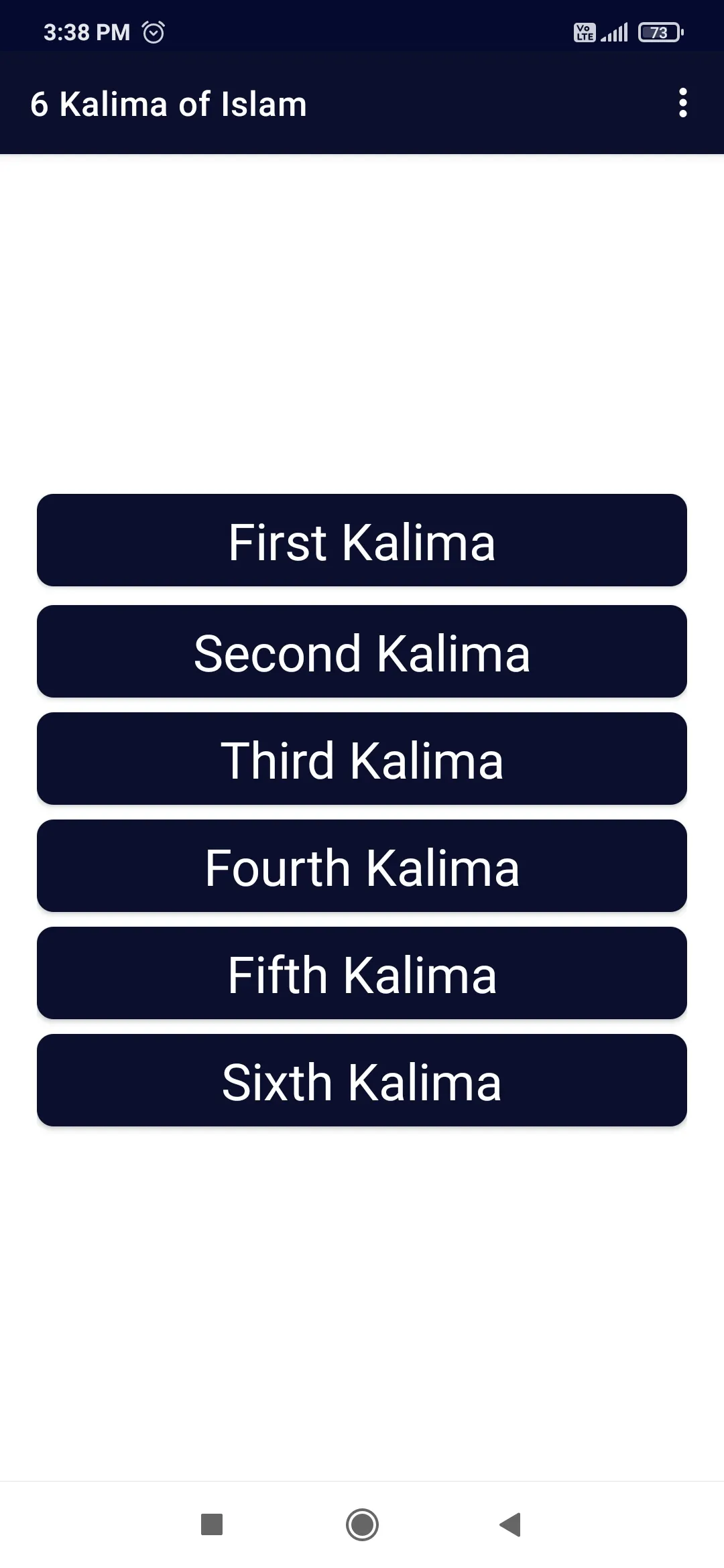 6 Kalima of Islam-Learn and Re | Indus Appstore | Screenshot