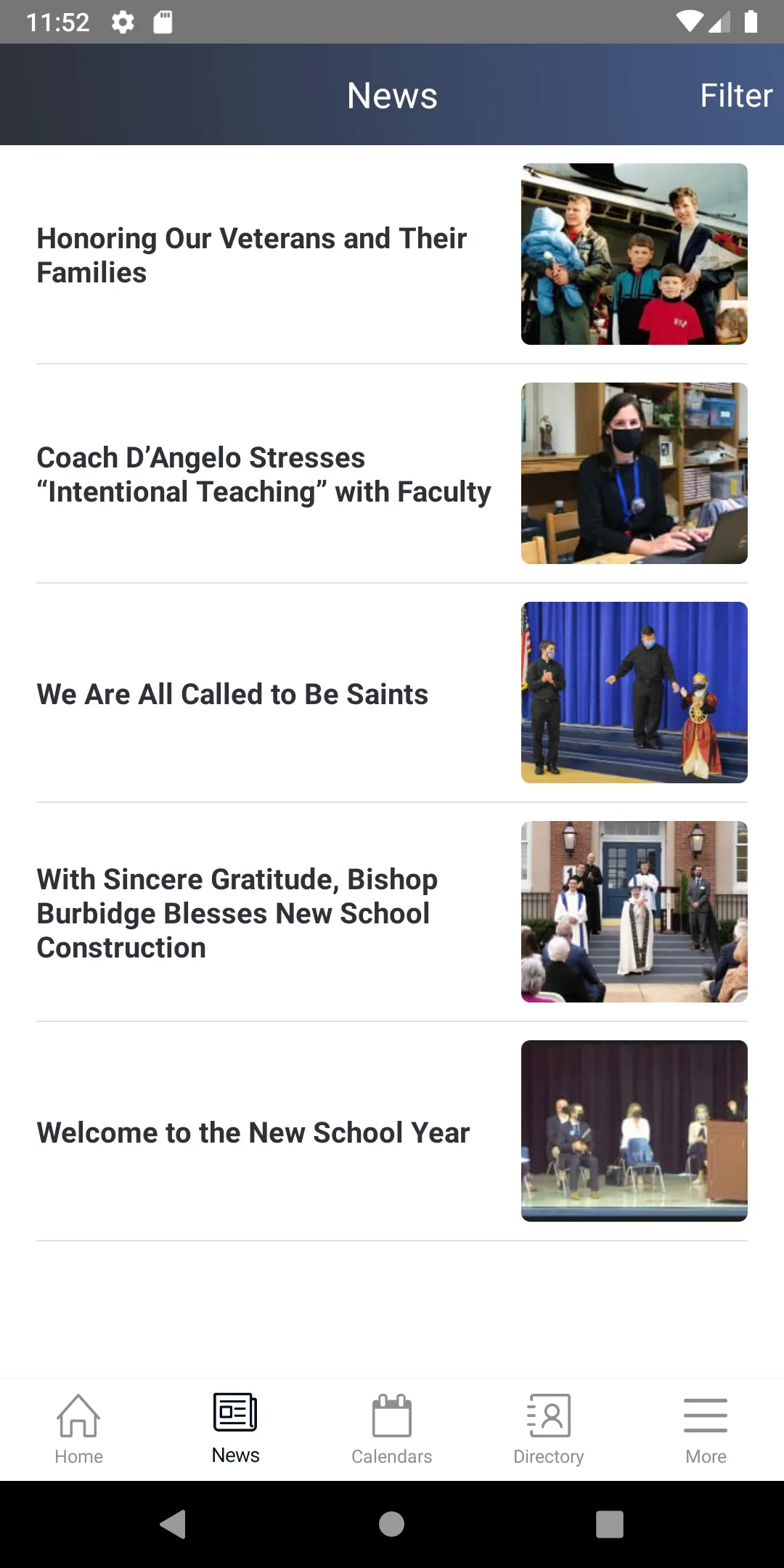 Basilica School of Saint Mary | Indus Appstore | Screenshot