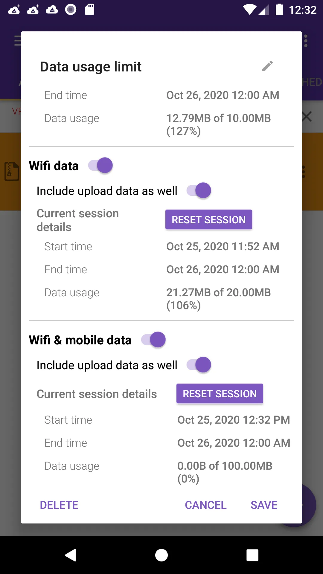 1DM Mobile data usage limit pl | Indus Appstore | Screenshot