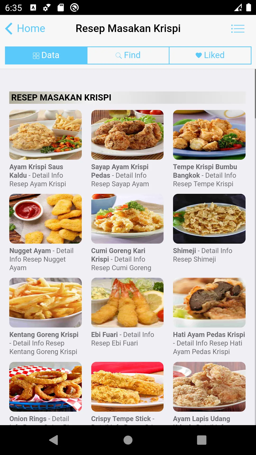 Resep Membuat Gorengan Krispi | Indus Appstore | Screenshot