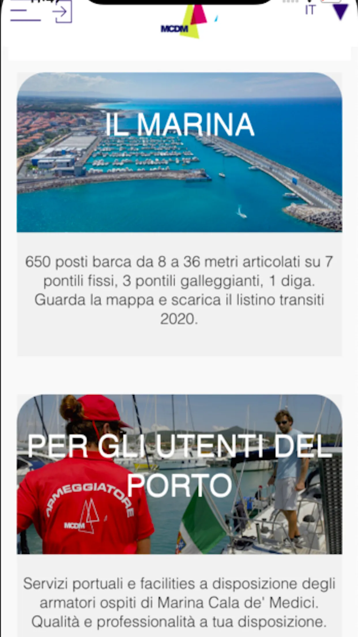 Marina Cala de' Medici | Indus Appstore | Screenshot