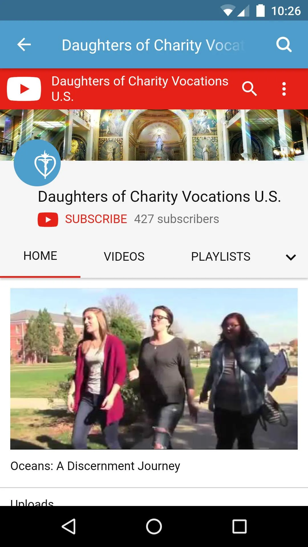 Daughters of Charity US | Indus Appstore | Screenshot