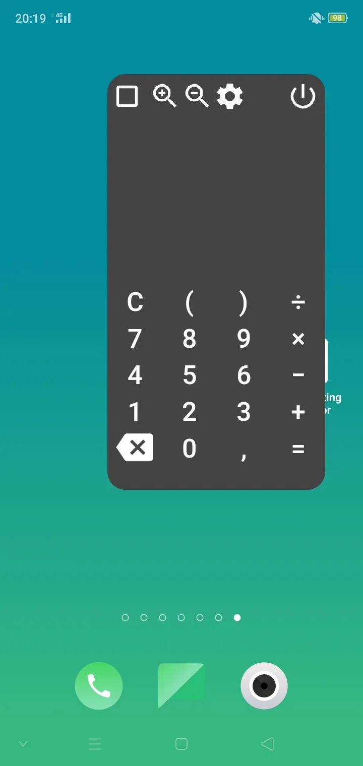 Utility Floating Calculator | Indus Appstore | Screenshot