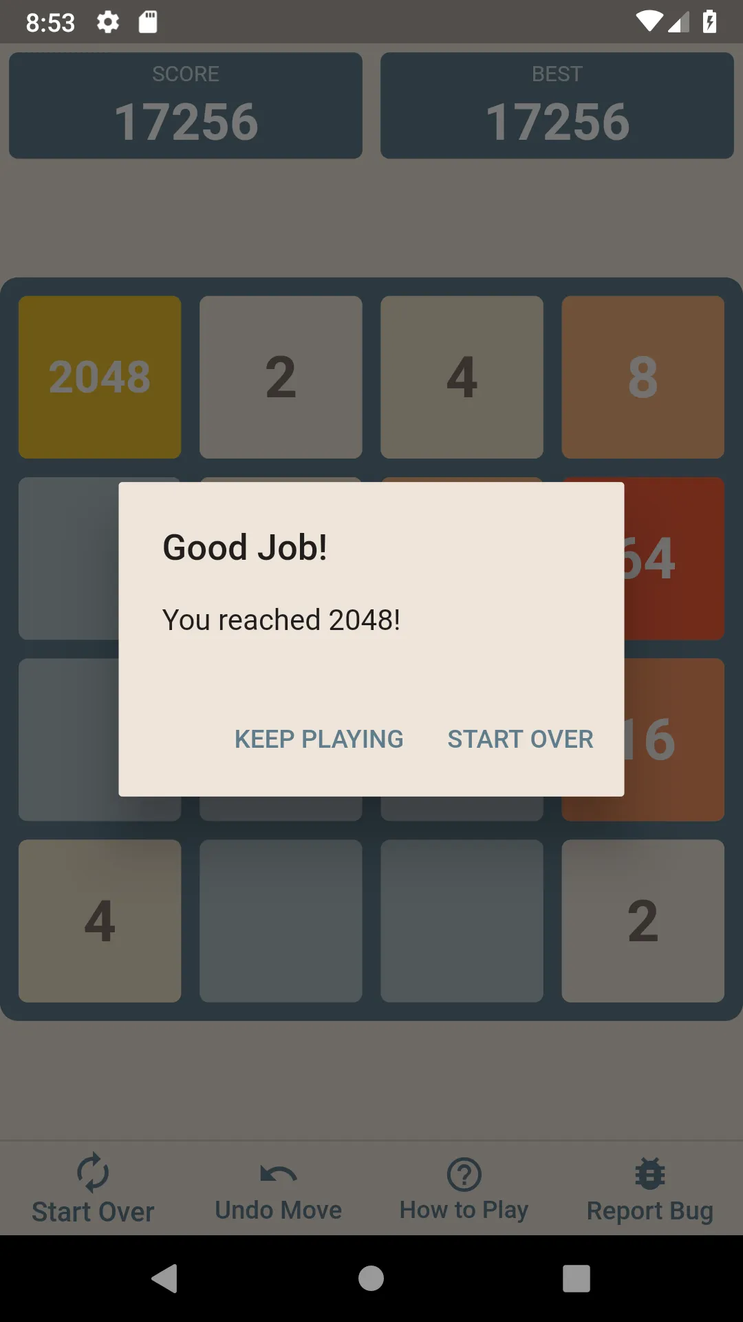 2048 | Indus Appstore | Screenshot