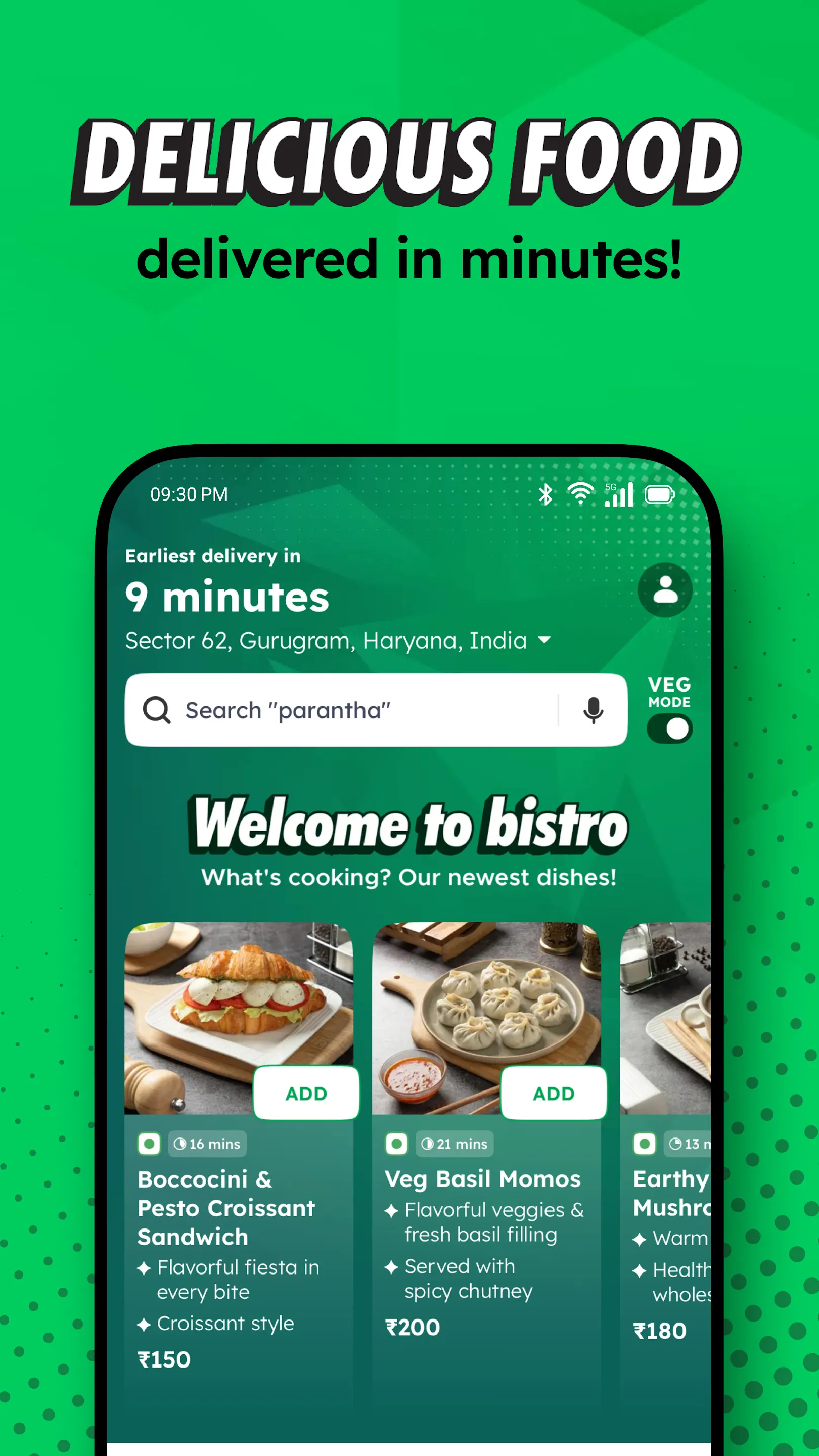 Bistro: Food in minutes | Indus Appstore | Screenshot