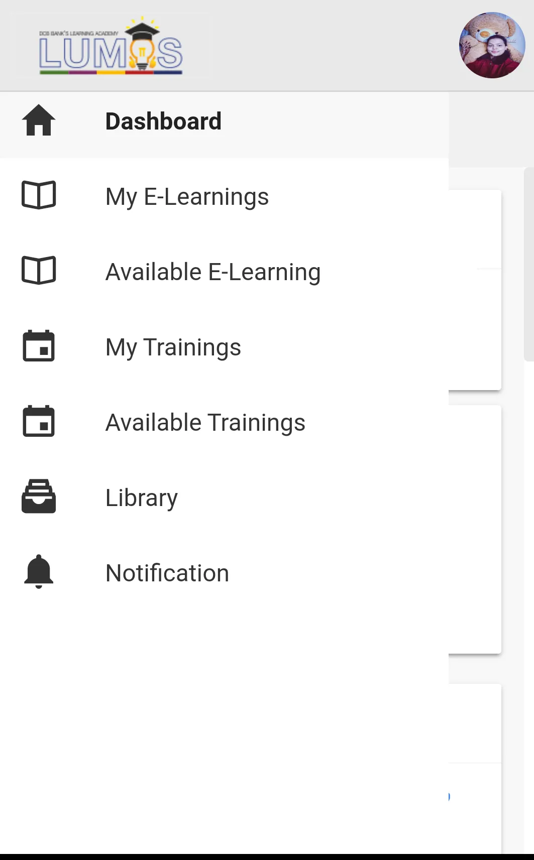 LUMOS: DCB Bank’s E-learning | Indus Appstore | Screenshot