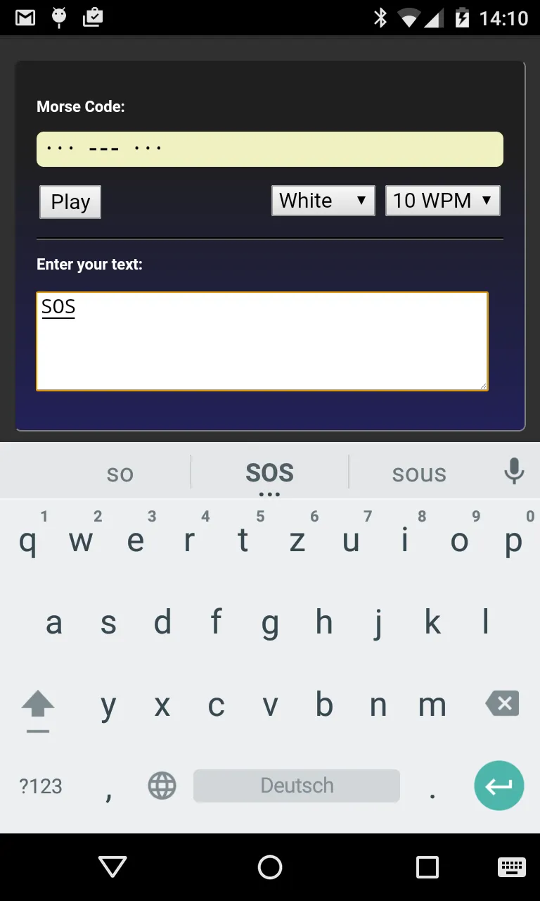 Morse Code | Indus Appstore | Screenshot