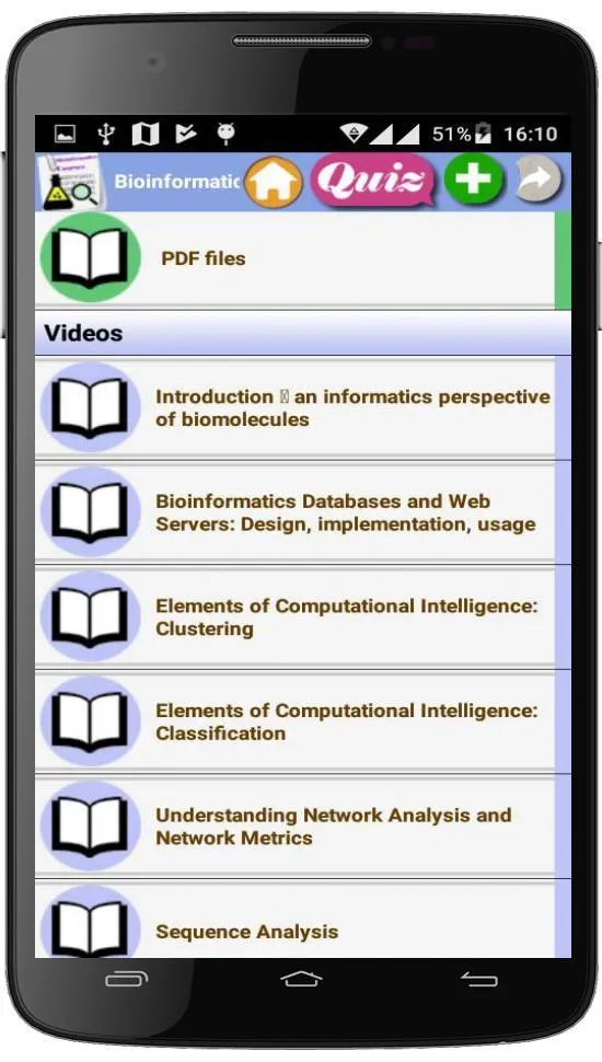 Bioinformatics course | Indus Appstore | Screenshot