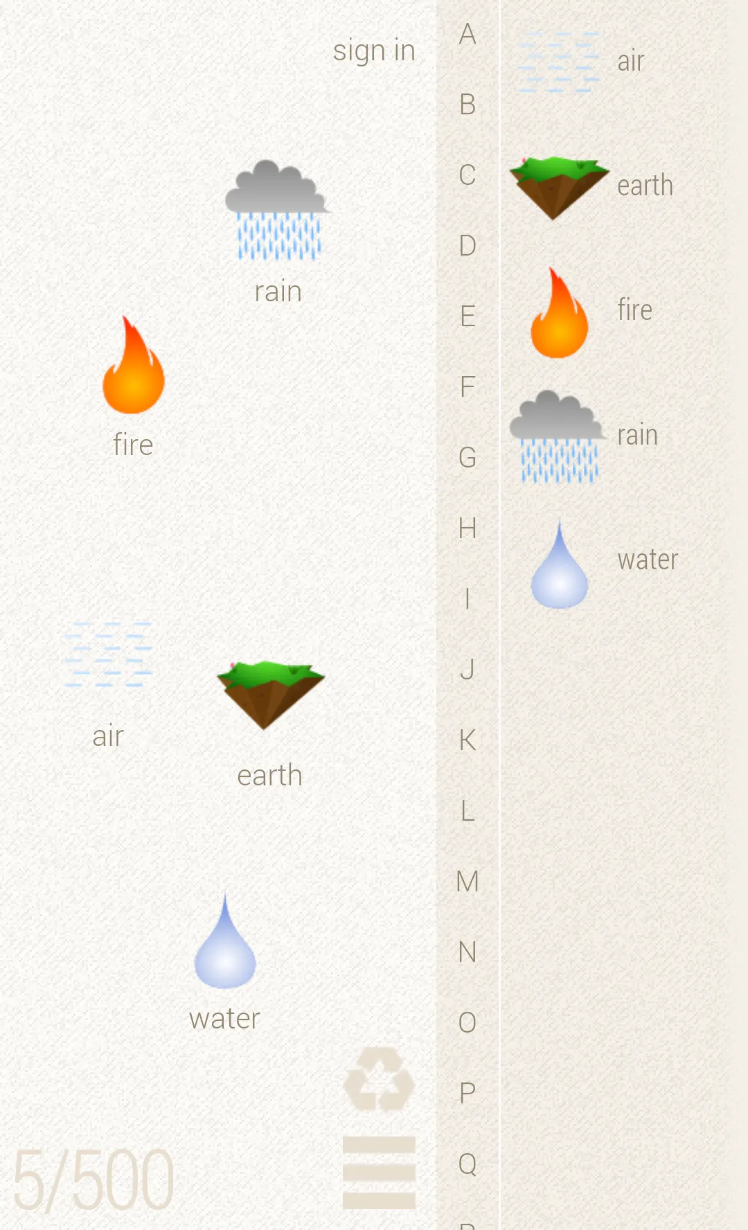 Little Alchemy | Indus Appstore | Screenshot