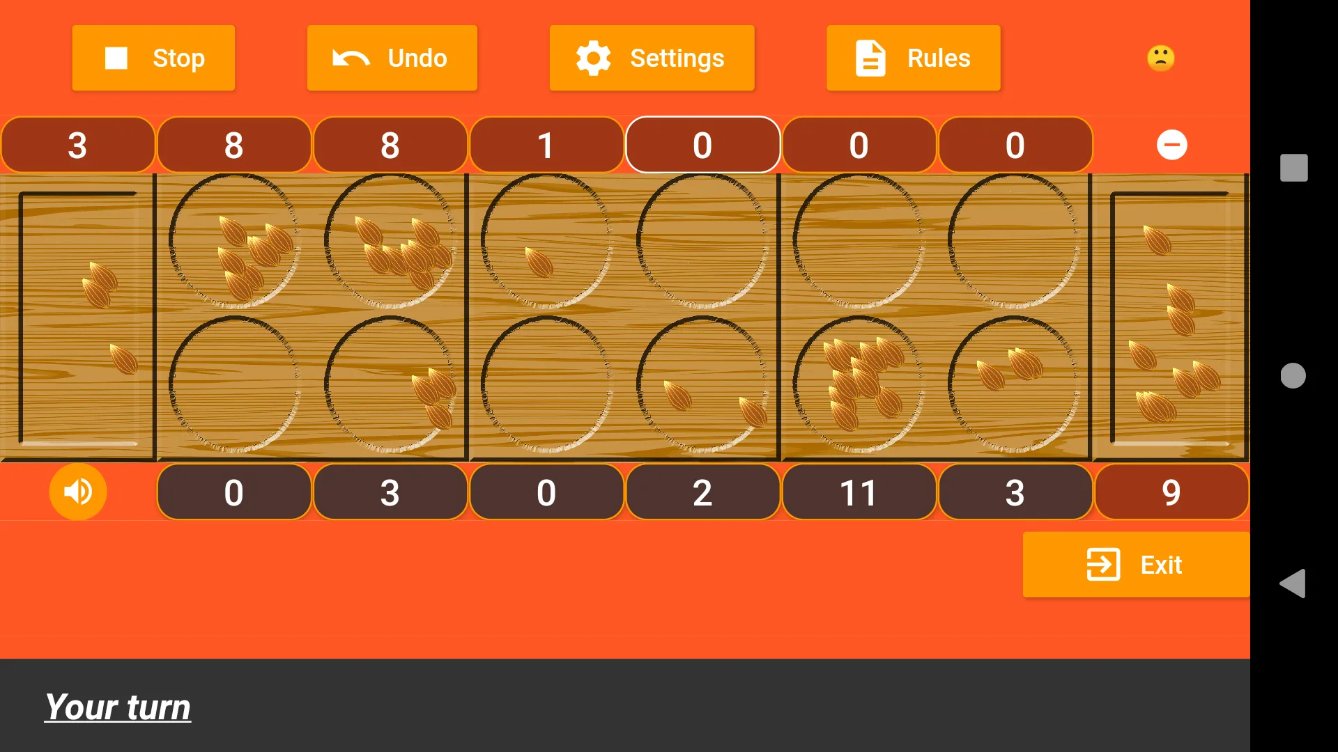 Mancala Nuts | Indus Appstore | Screenshot