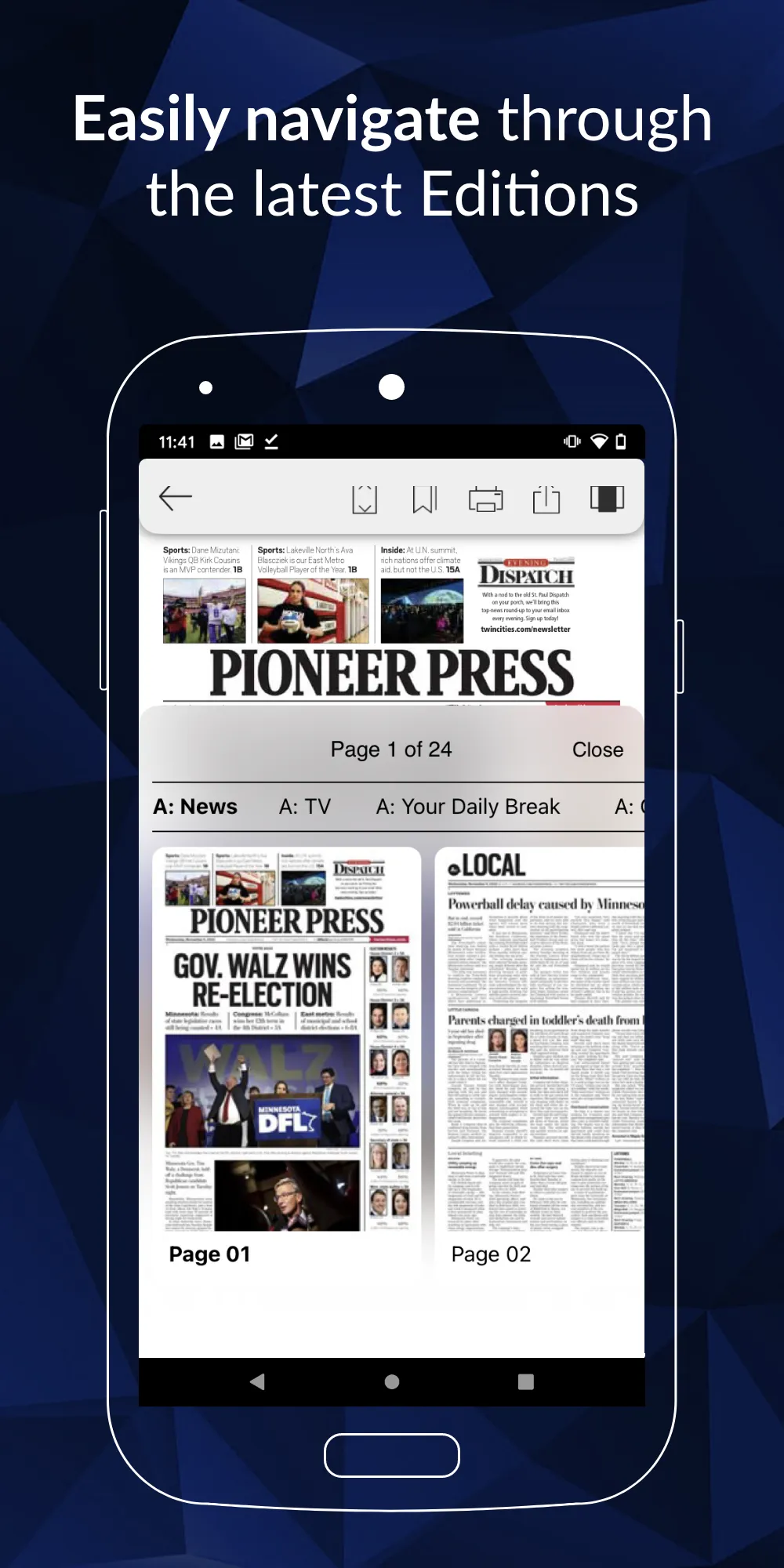 Saint Paul Pioneer Press | Indus Appstore | Screenshot