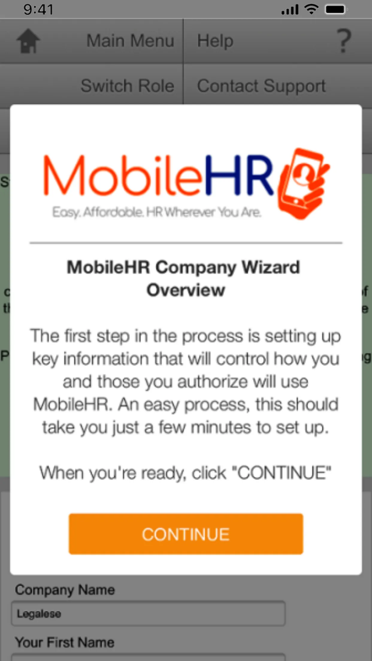 MobileHR | Indus Appstore | Screenshot