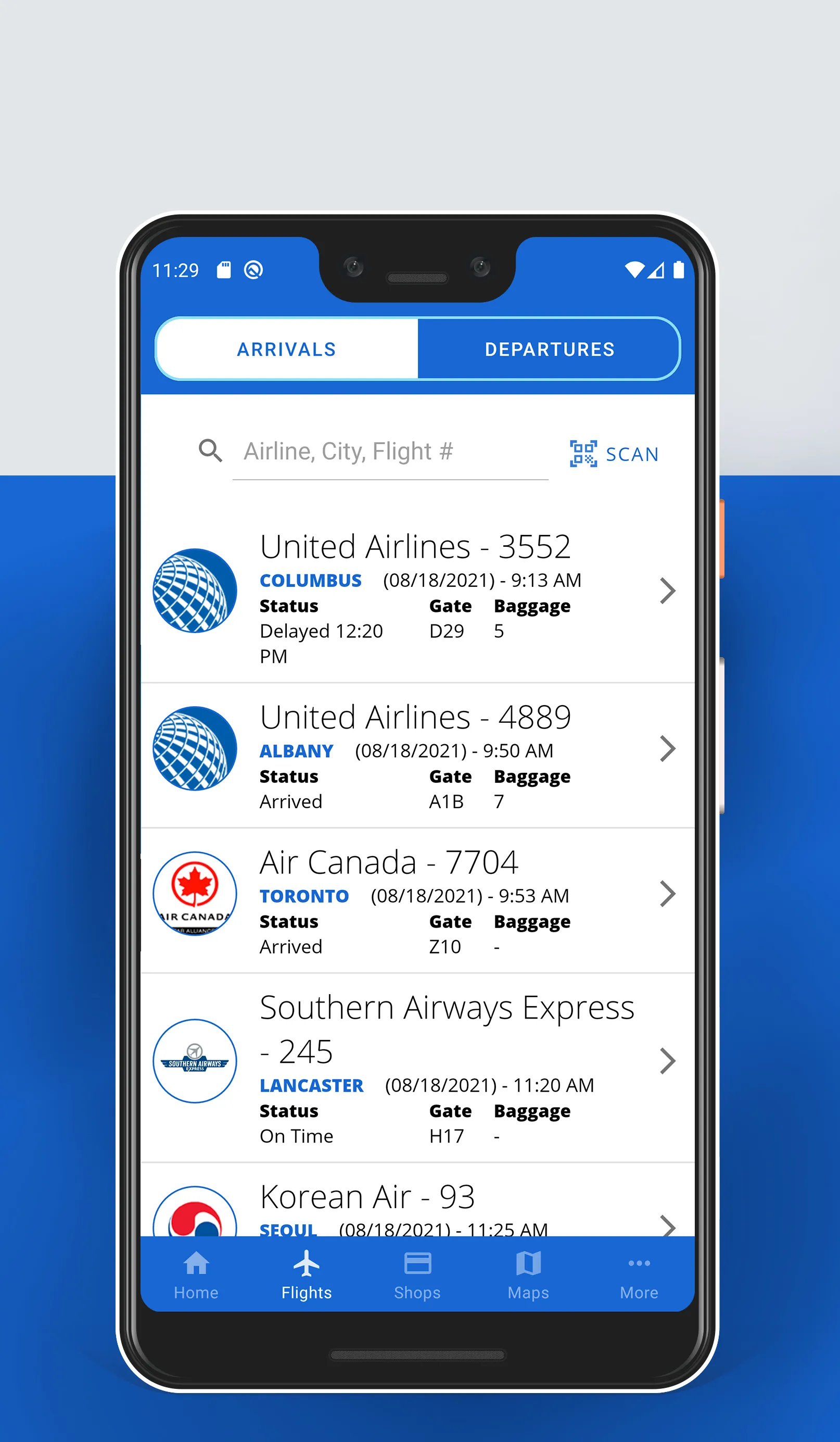 DC Airports | Indus Appstore | Screenshot