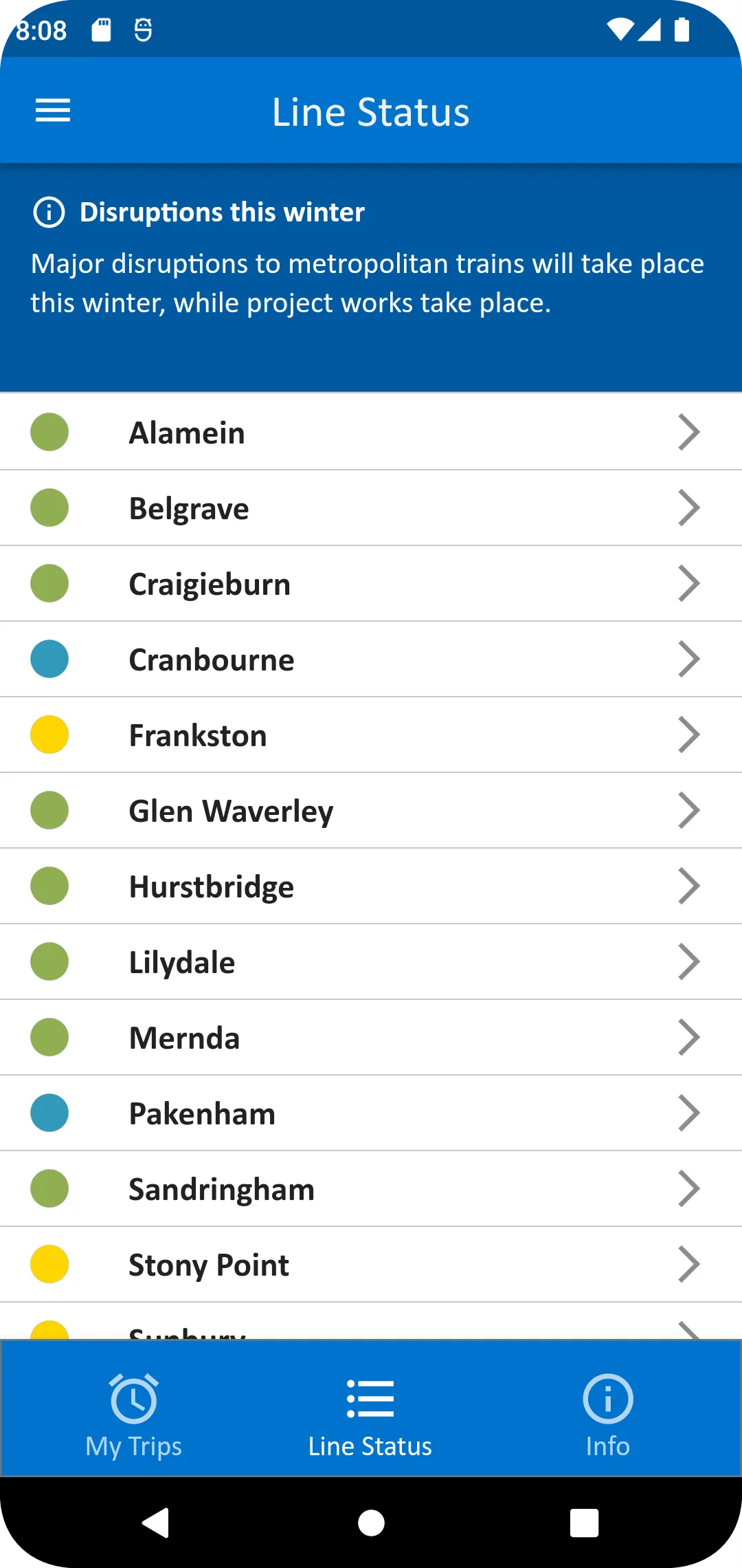 metroNotify | Indus Appstore | Screenshot