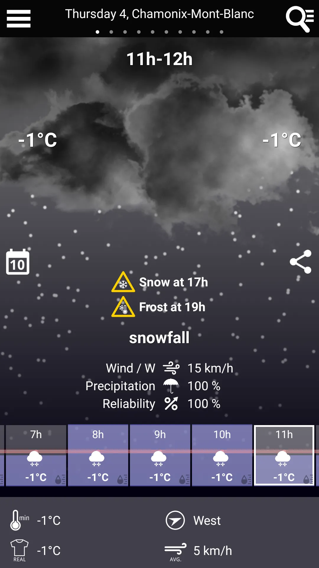 France Weather | Indus Appstore | Screenshot