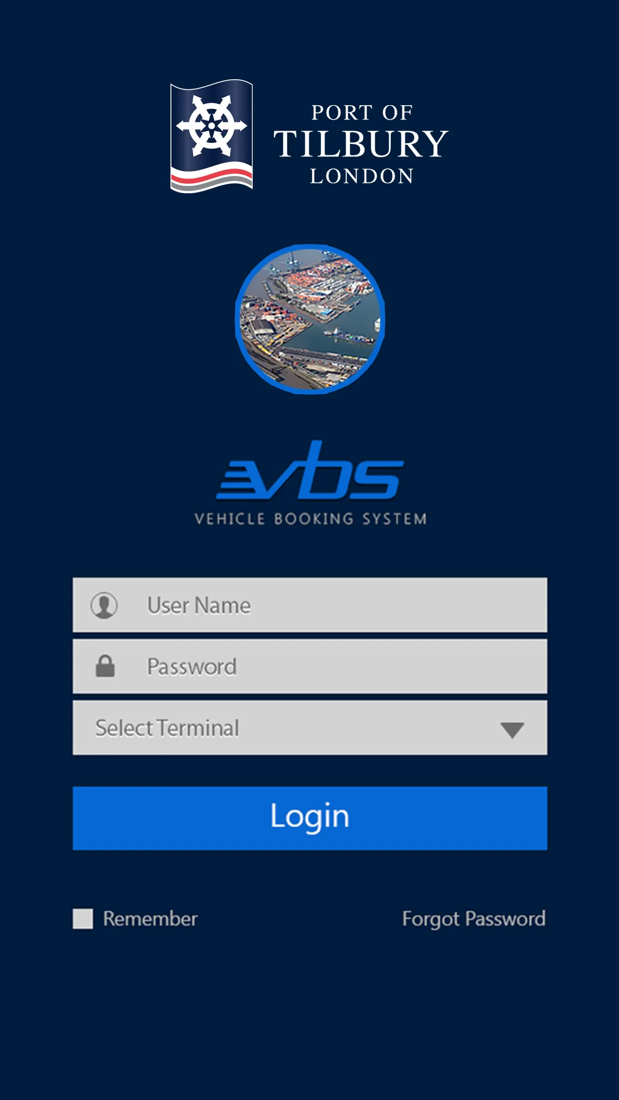 Port of Tilbury VBS | Indus Appstore | Screenshot