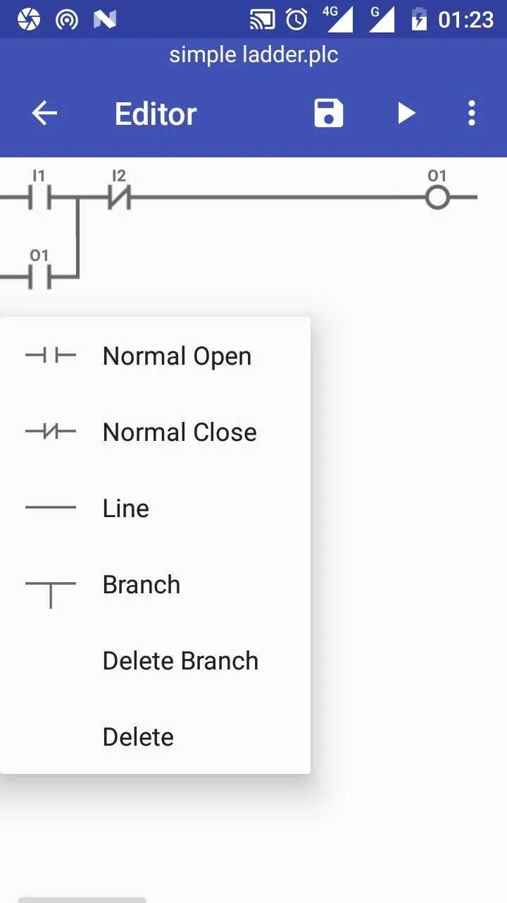 PLC Ladder Logic Simulator | Indus Appstore | Screenshot