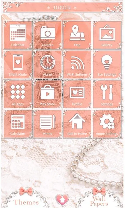 Cute Theme-Girly Eiffel Tower- | Indus Appstore | Screenshot