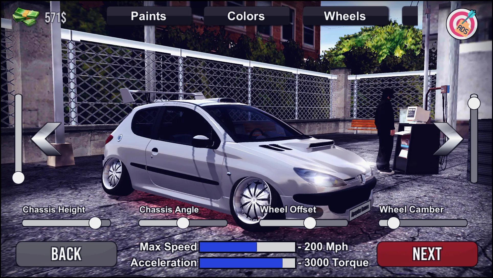 206 Drift Simulator | Indus Appstore | Screenshot