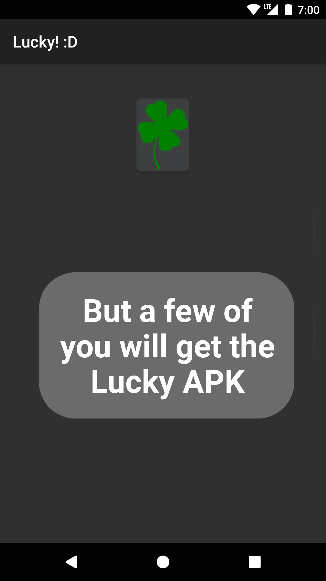 Lucky 10% [Experiment] | Indus Appstore | Screenshot