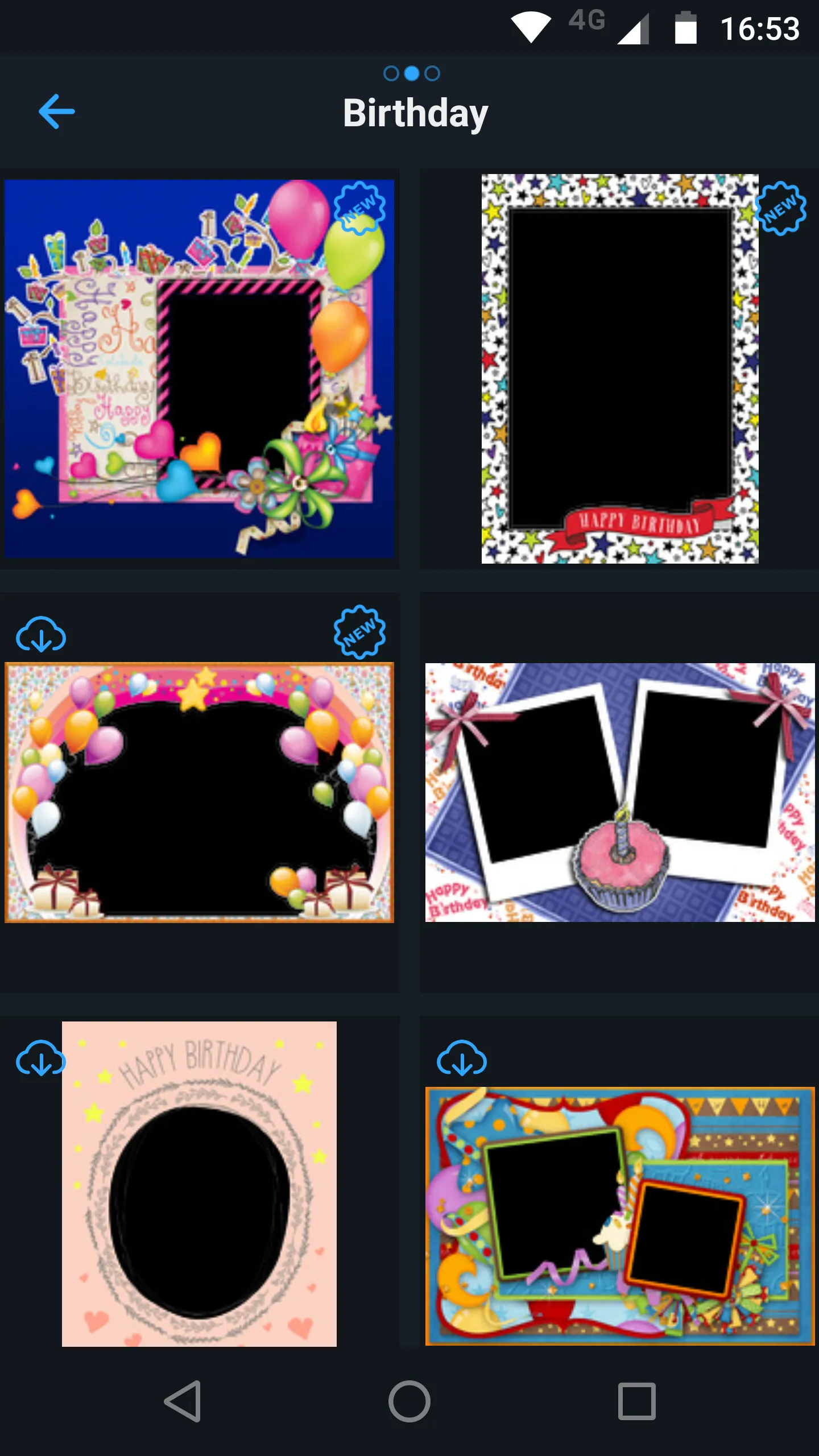 Birthday Photo Frames | Indus Appstore | Screenshot