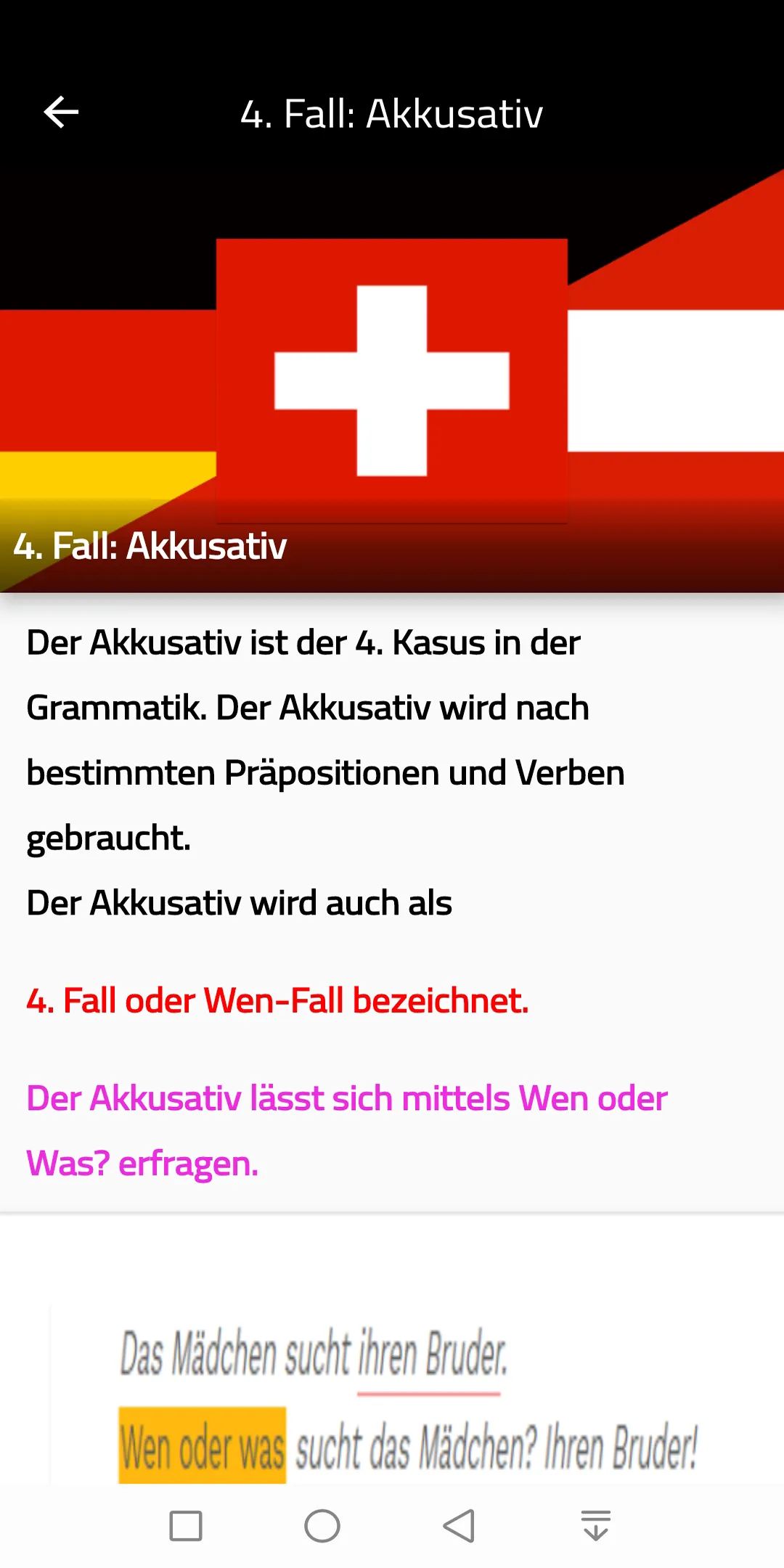 German Grammar learning. | Indus Appstore | Screenshot