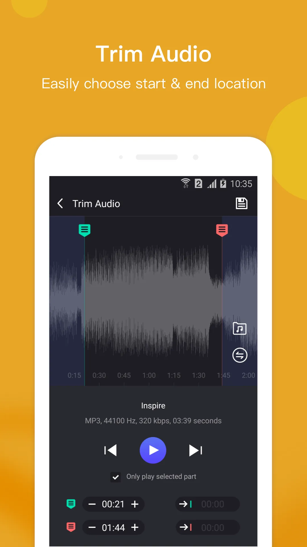 Music Editor | Indus Appstore | Screenshot