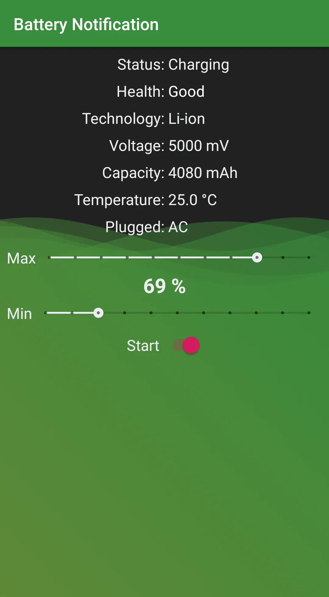 Battery Notification | Indus Appstore | Screenshot